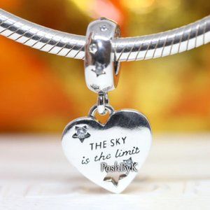 PANDORA Congratulations Heart & Stars Dangle Charm 799323C01